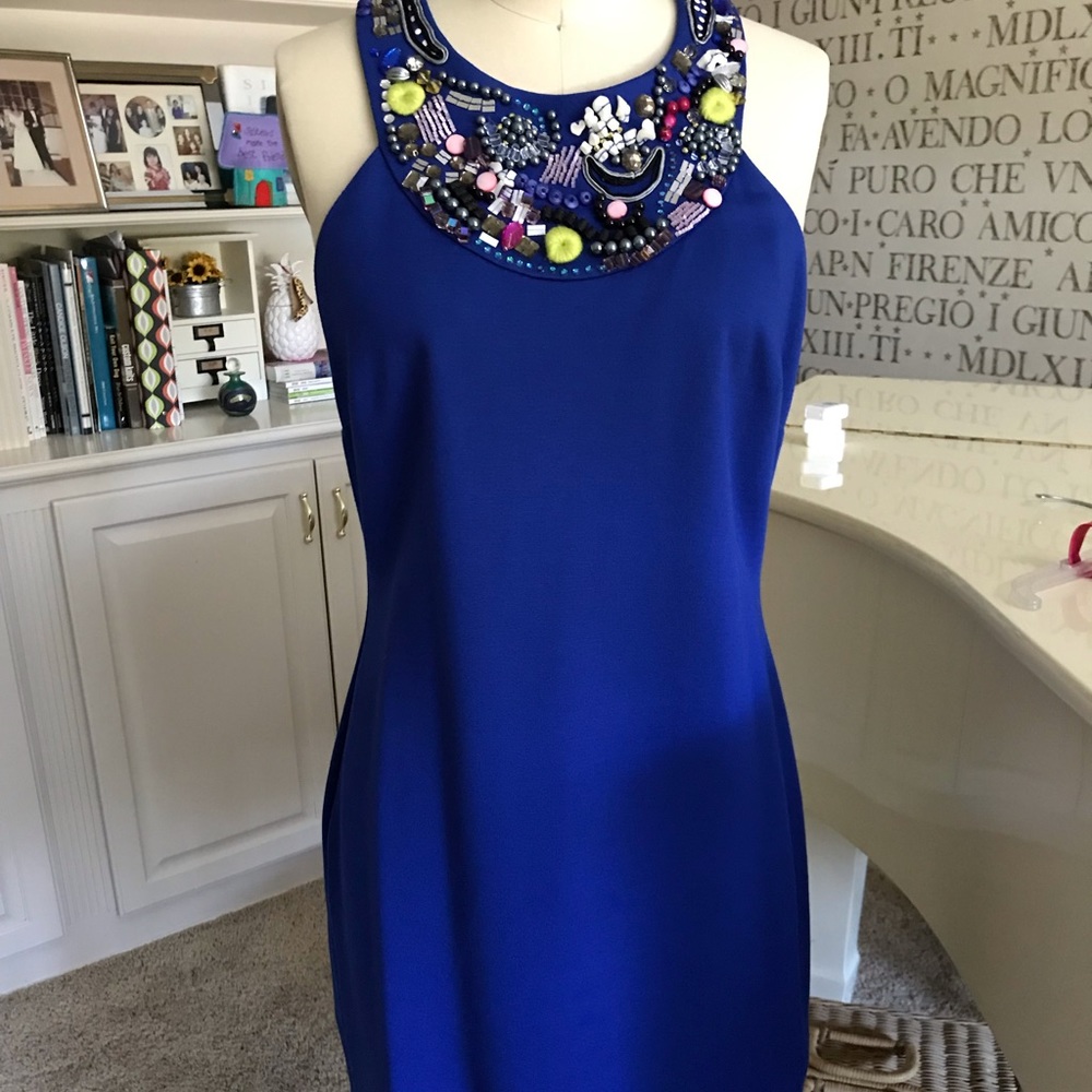 Trina Turk cocktail dress.